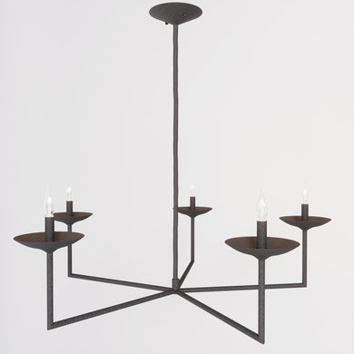 LE MARAIS Single Tier French Plaster Chandelier 42