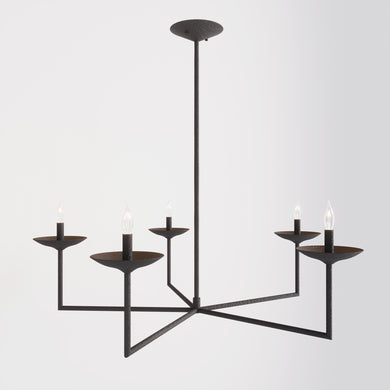 LE MARAIS Single Tier French Plaster Chandelier 42