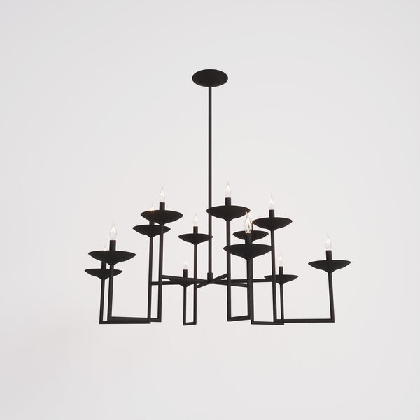 LE MARAIS Two Tier French Plaster Chandelier 47 – Luxe Light & Home