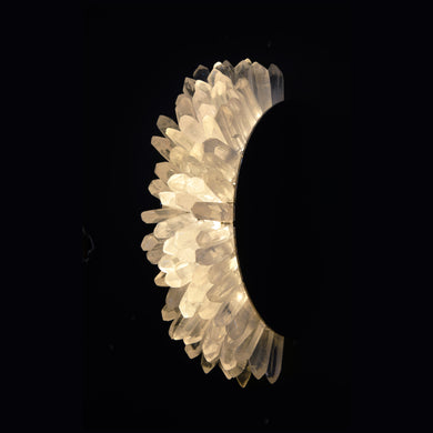 ROXI Quartz Crystal Wall Sconce