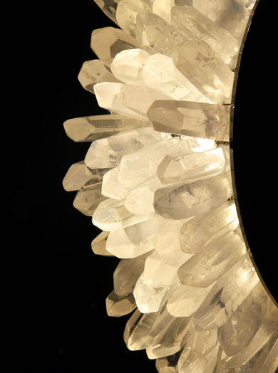ROXI Quartz Crystal Wall Sconce