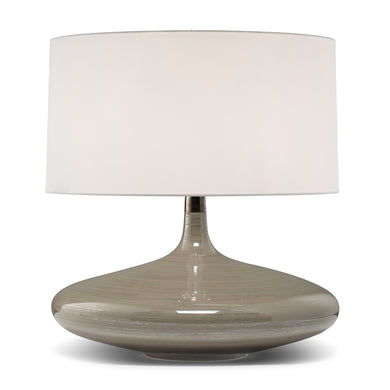 FLORA Console Table Lamp in Dove Grey