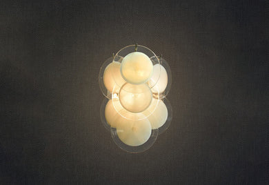 PORTIA Venetian Glass Wall Sconce