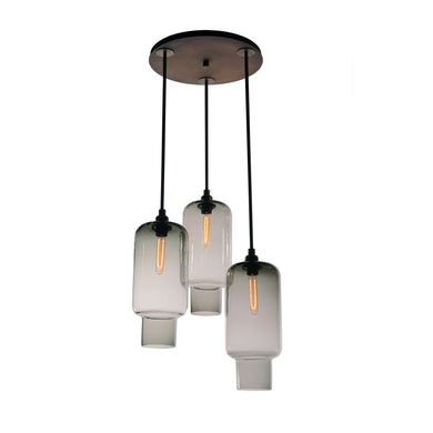 SORBONNE Pendant Trio Chandelier - Round