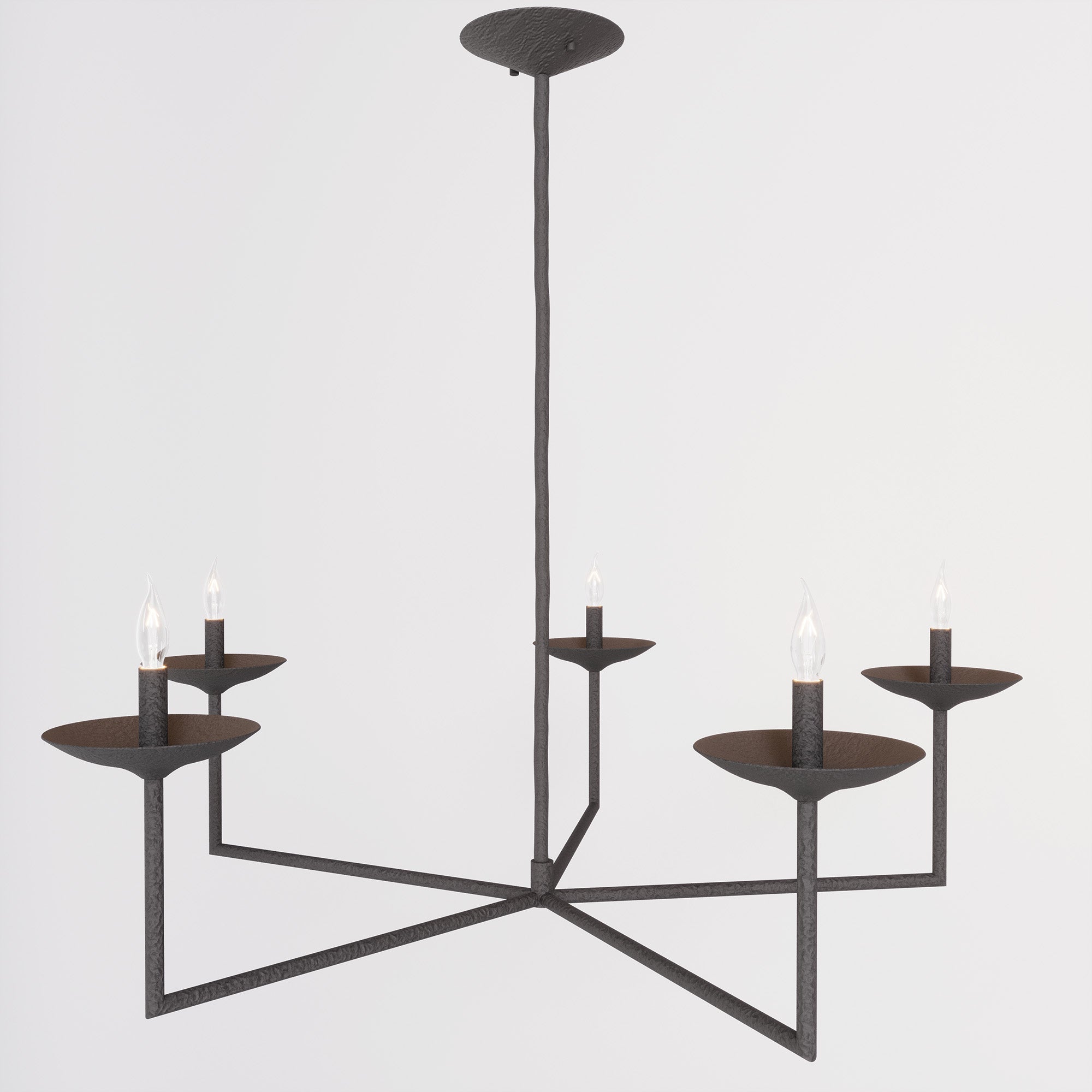 LE MARAIS Single Tier French Plaster Chandelier 42