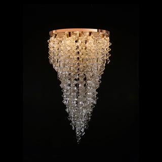 BRUTALE Venetian Glass Round Chandelier - C25