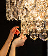BELLAZA Large Chandelier - 36"
