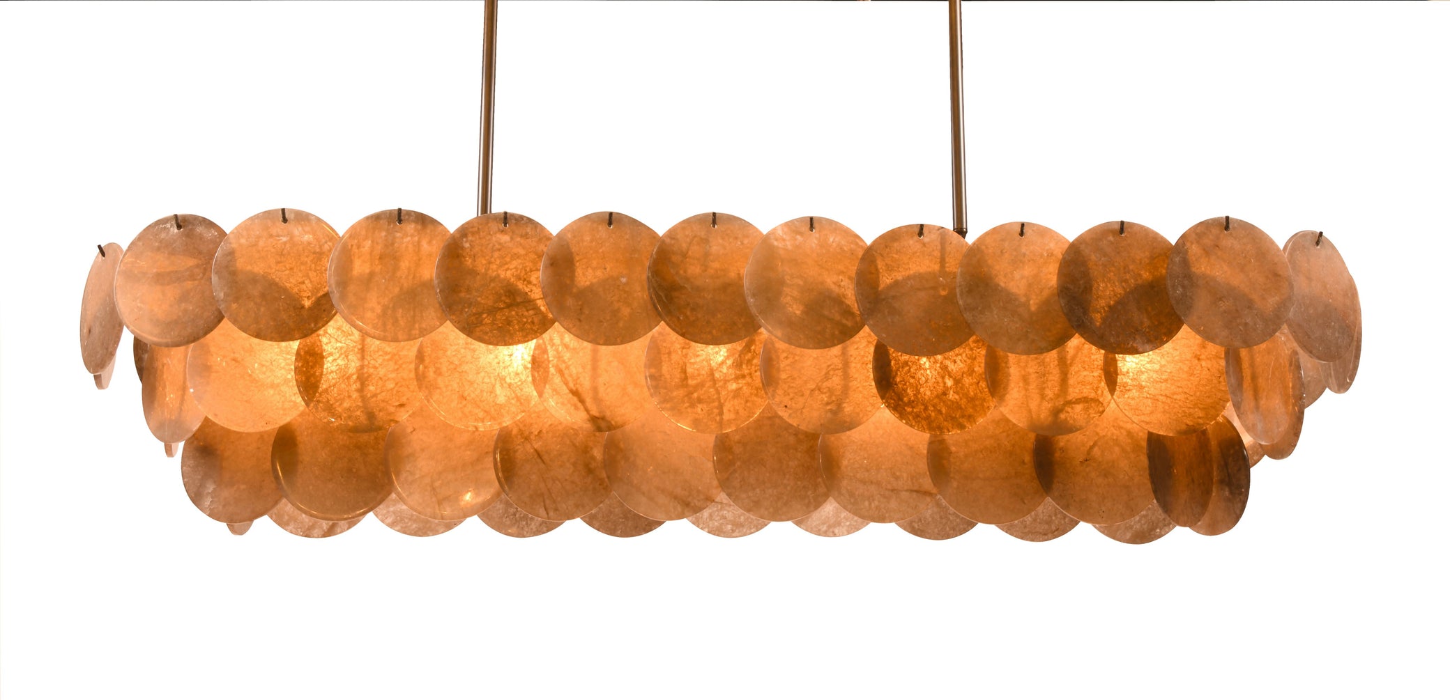 LUNA Quartz Dining Chandelier 55