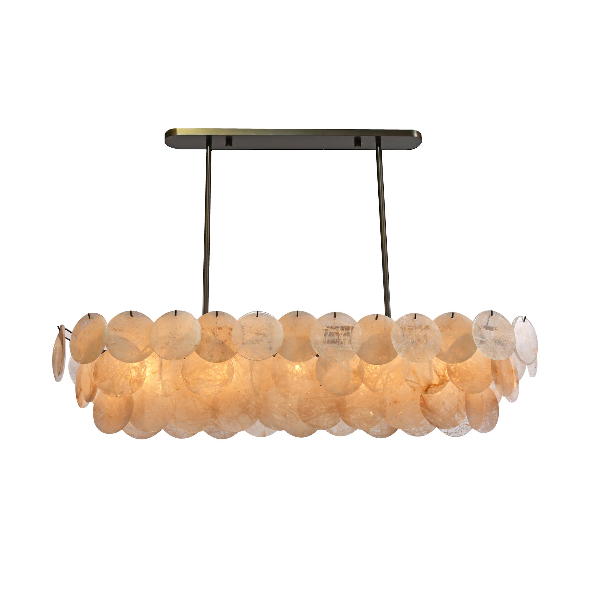 LUNA Quartz Dining Chandelier 55
