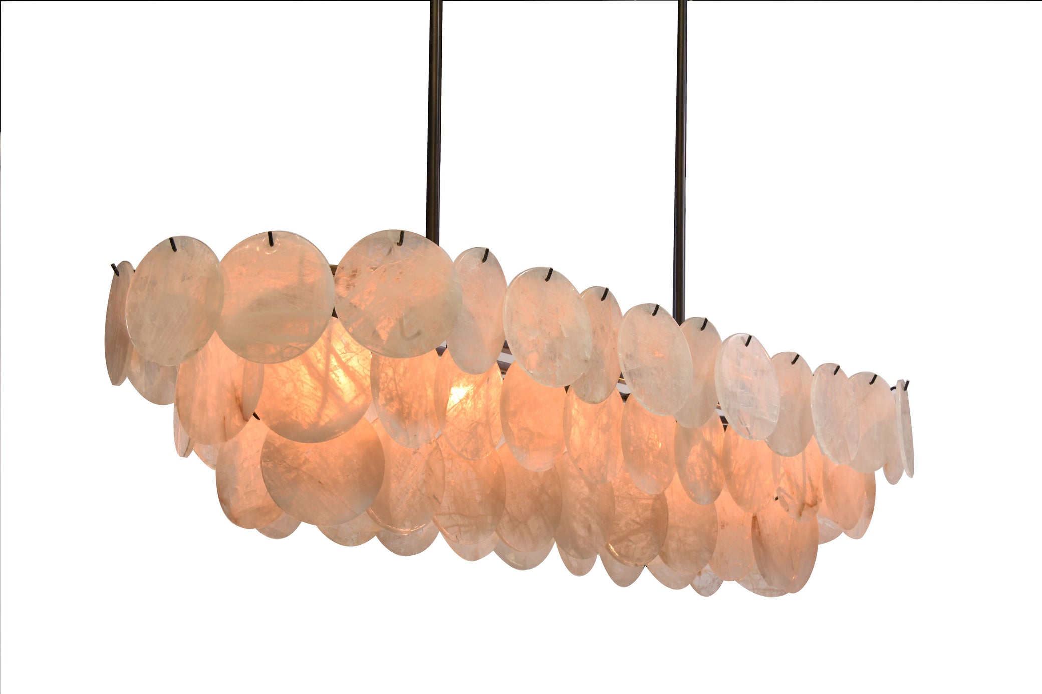 LUNA Quartz Dining Chandelier 55