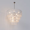 GLORIA Venetian Cristale Glass Three Tier Chandelier 24