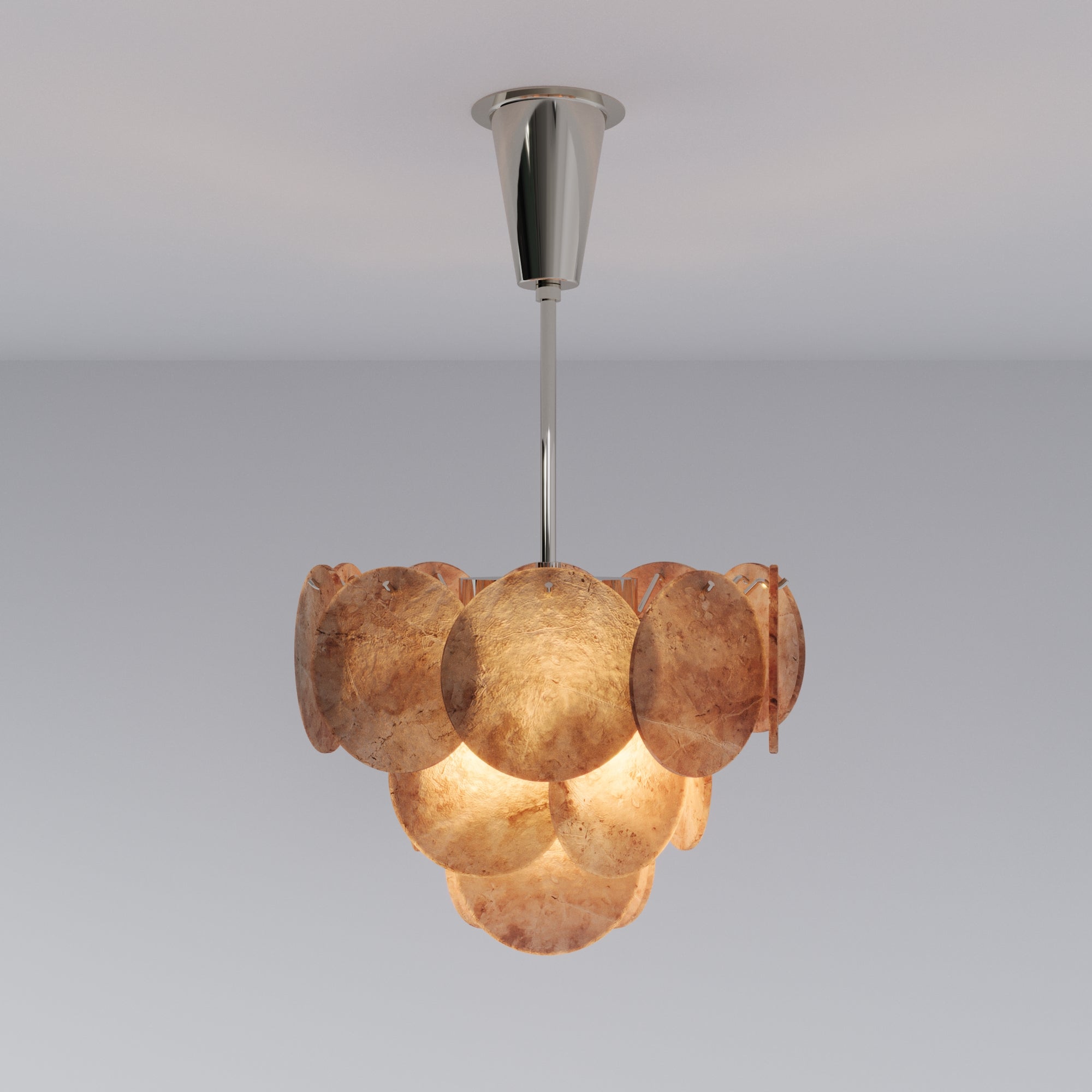 LUNA Smoke Quartz Chandelier 18