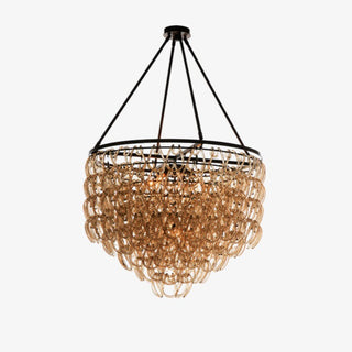 TESSA Glass Cristale Piccolo Chandelier