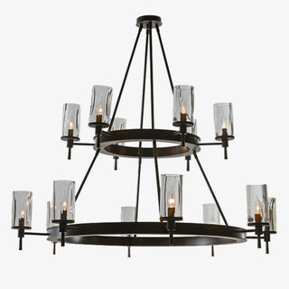 FIAMMI Two Tier Flame Chandelier 48