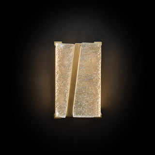 LEAN ON ME Textured Glass Wall Sconce - Piccolo Right