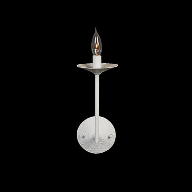 Le Marais single taper piccolo flame sconce light