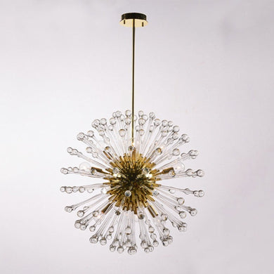 Sophia spike molecule pendant light that looks like Sputnik chandelier