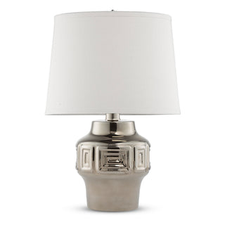DEL REY Mid-Century Gold Ceramic Table Lamp