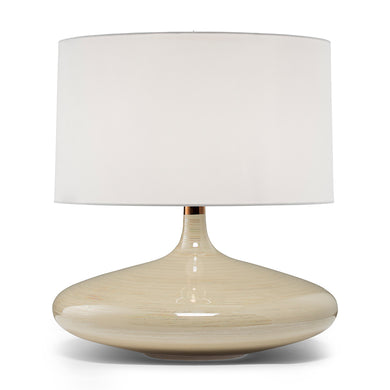 FLORA Table Lamp in Lustrous Cream