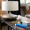 FLORA Wide Ceramic Console Table Lamp