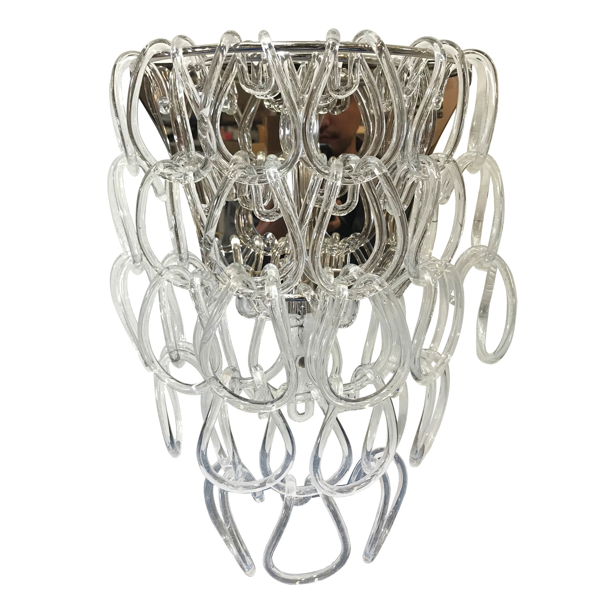 TESSA Glass Cristale Wall Sconce