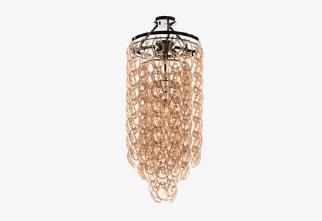 TESSA Glass Cristale Piccolo Chandelier