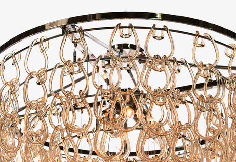 TESSA Glass Cristale Piccolo Chandelier