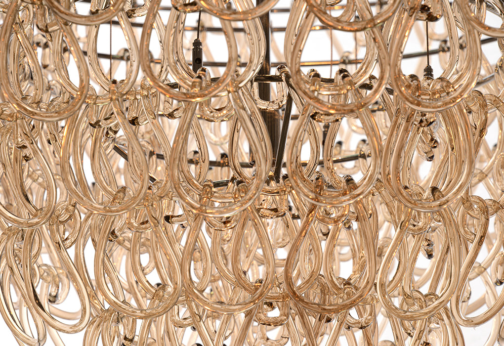 TESSA Glass Cristale Piccolo Chandelier
