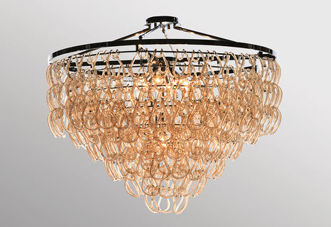 TESSA Glass Cristale Piccolo Chandelier