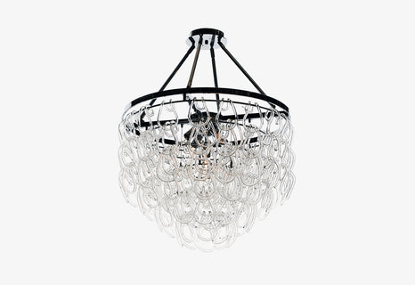 TESSA Glass Cristale Piccolo Chandelier