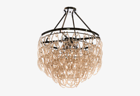 TESSA Glass Cristale Piccolo Chandelier