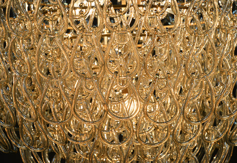 TESSA Glass Cristale Piccolo Chandelier