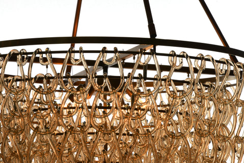 TESSA Glass Cristale Grande Dining Chandelier