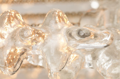 BRUTALE Venetian Glass Chandelier