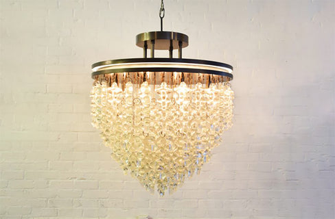 BRUTALE Venetian Glass Chandelier