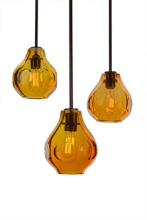 DUCELLO Trio Round Pendant Chandelier (44")