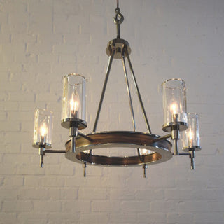 FIAMMI Single Tier Flame Chandelier 32