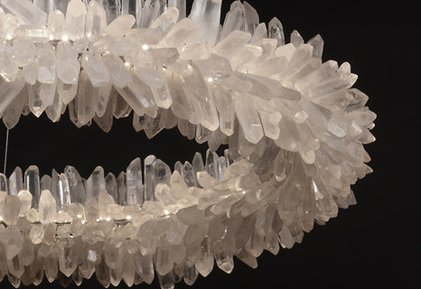 ROXI Quartz Crystal Chandelier 24