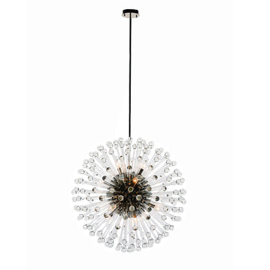 Sophia sputnik style single pendant light hanging like chandelier