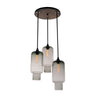 SORBONNE Pendant Trio Chandelier - Round