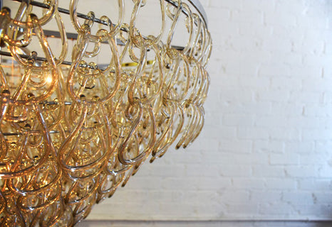 TESSA Glass Cristale Piccolo Chandelier