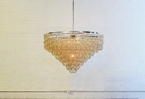 TESSA Glass Cristale Piccolo Chandelier