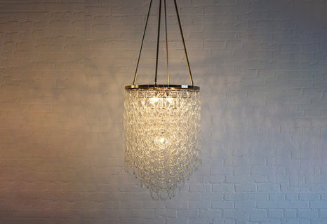 TESSA Glass Cristale Piccolo Chandelier