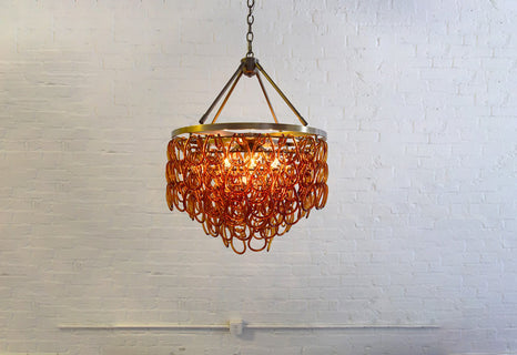 TESSA Glass Cristale Piccolo Chandelier