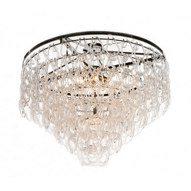 TESSA Glass Cristale Grande Dining Chandelier