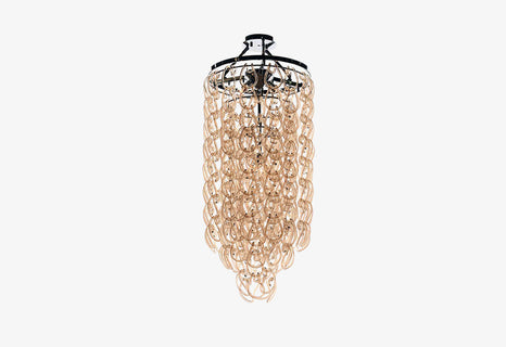 TESSA Glass Cristale Piccolo Chandelier