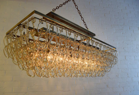 TESSA Glass Cristale Piccolo Chandelier