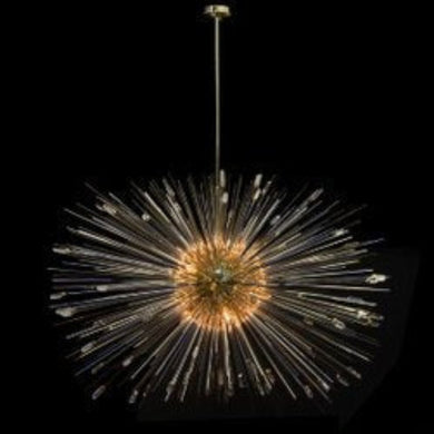 Gramery spike quartz crystal pendant light like sputnik chandelier